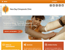 Tablet Screenshot of newdayclinic.com